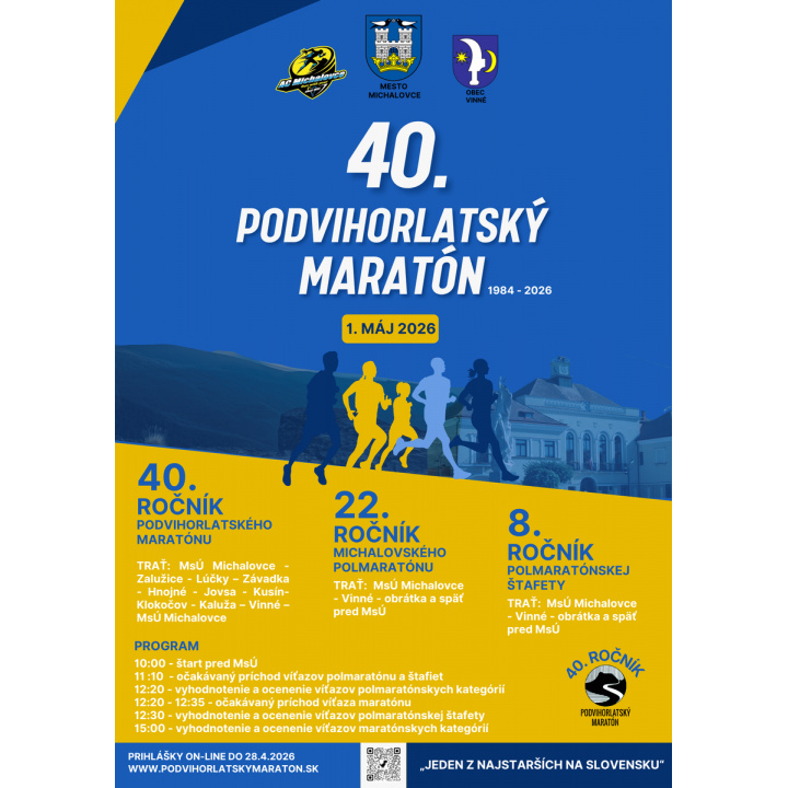40. Podvihorlatský maratón