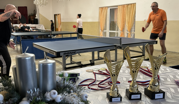 Vianočný stolnotenisový turnaj 2025