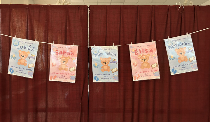 Uvítenie detí do života 2025
