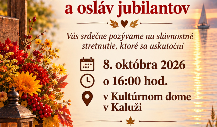 Október - mesiac úcty k starším 2026