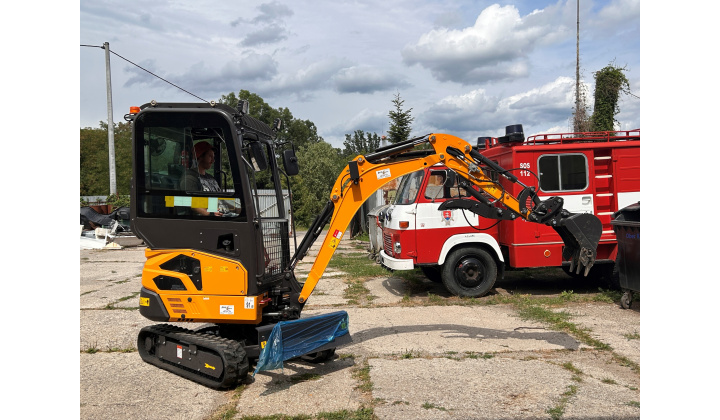 Dotácia  - Dobudovanie technickej infraštruktúry odpadového hospodárstva obce a zlepšenie efektívnosti